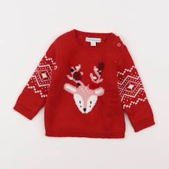 Seconde main-Fille-Pull, gilet, sweat-Pull - 3 mois