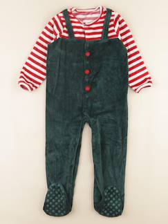 Seconde main-Pyjama velours - 3 ans