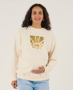 Vêtements de grossesse-Pull, gilet-Sweat d'allaitement sunny