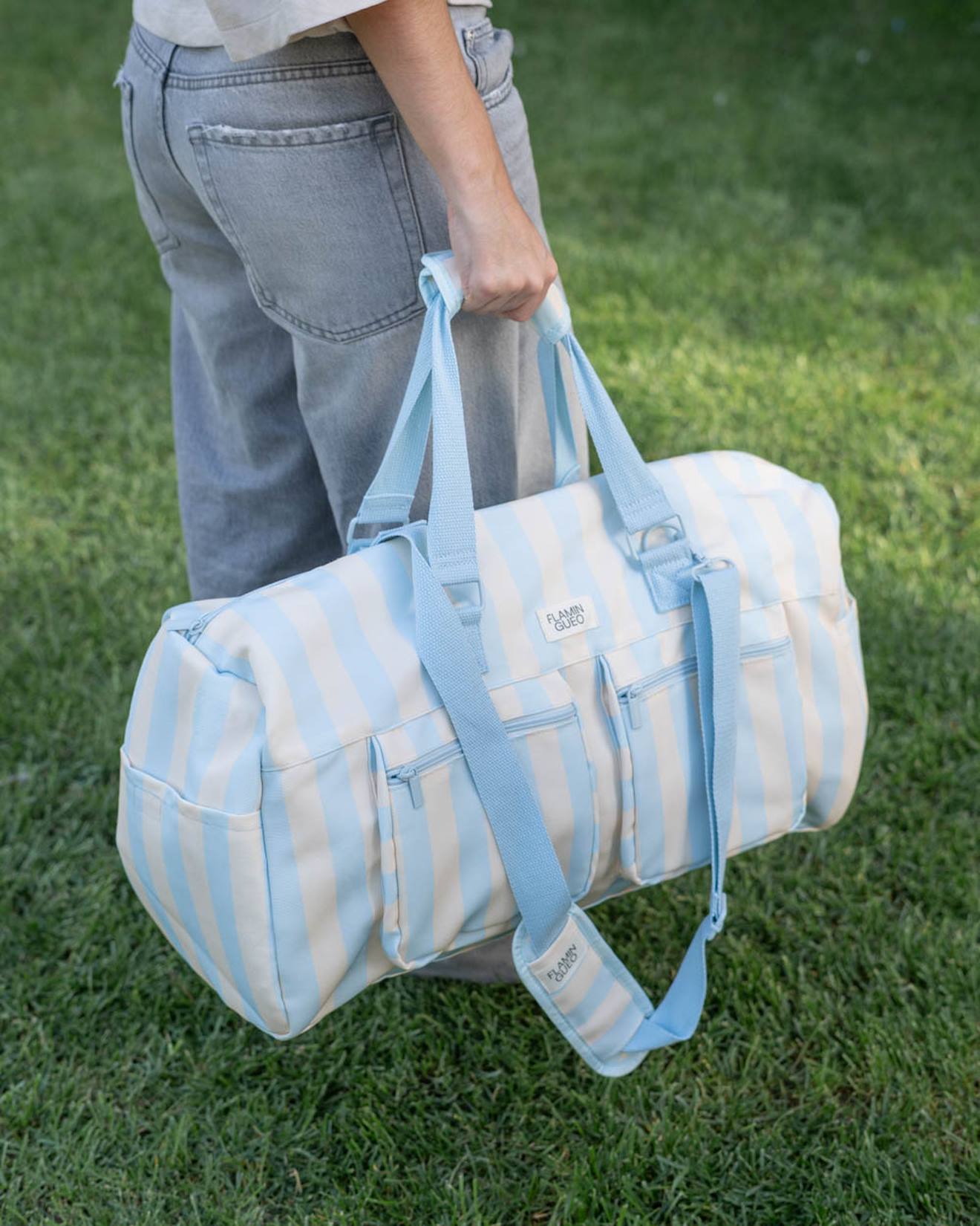 Sac De Voyage Enfant Polyester Bleu