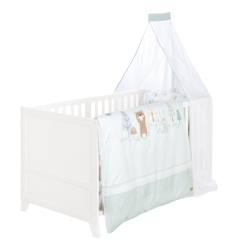 Ensemble de lit bébé 'savanna friends' avec équipement complet  - vertbaudet enfant