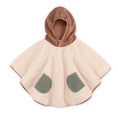 Bébé-Manteau, combipilote, nid d'ange-Manteau-Poncho de voyage bébé pour siège auto - teddy douillet