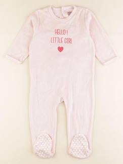 Seconde main-Fille-Pyjama, surpyjama, dors-bien-Pyjama velours - 18 mois