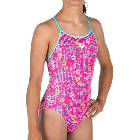 Maillots de bain 1 pièce fille allover  - vertbaudet enfant