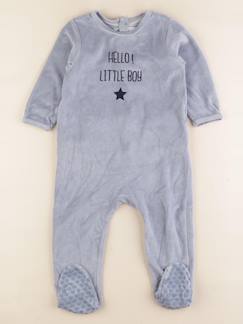 Seconde main-Pyjama velours - 18 mois