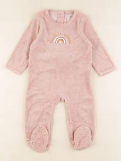Seconde main-Pyjama velours - 12 mois