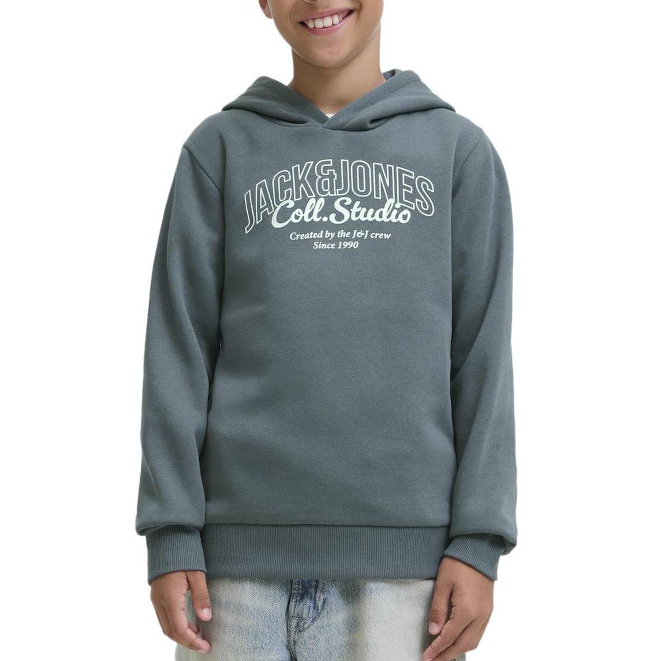 Sweat Capuche Makoto Bleu Gris 19 €