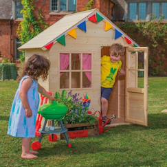 Maisonnette cabane enfant refuge bois fsc®  - vertbaudet enfant