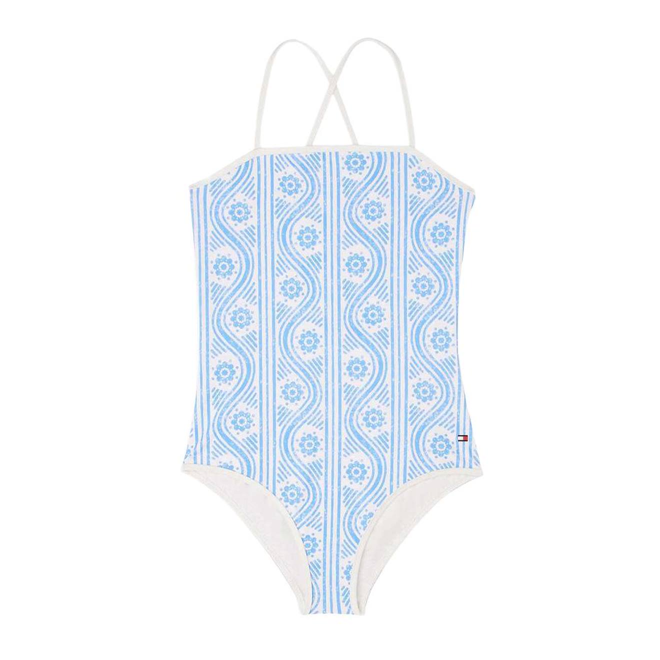 Maillot De Bain Fille Bleu