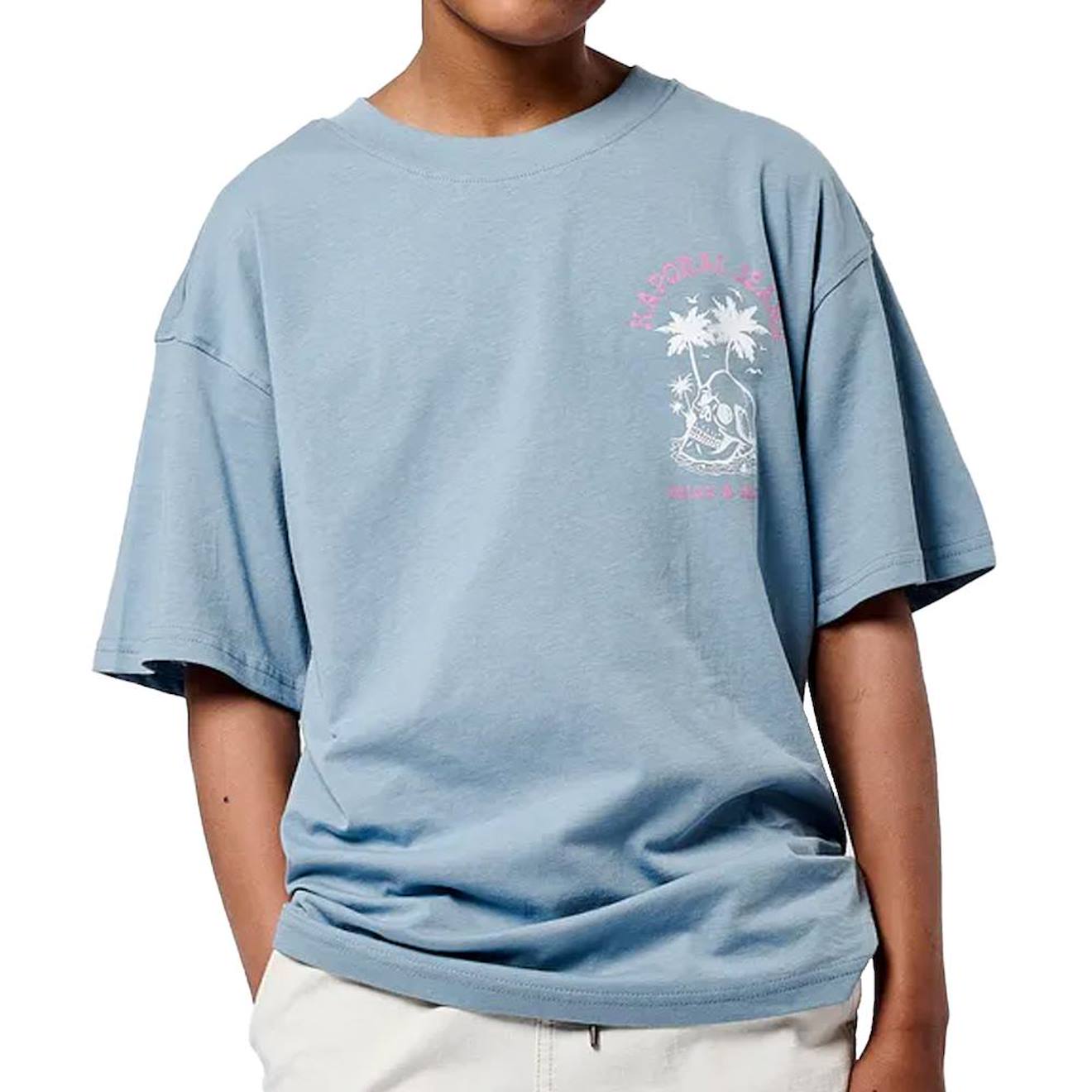 T-shirt Garçon Omis Bleu