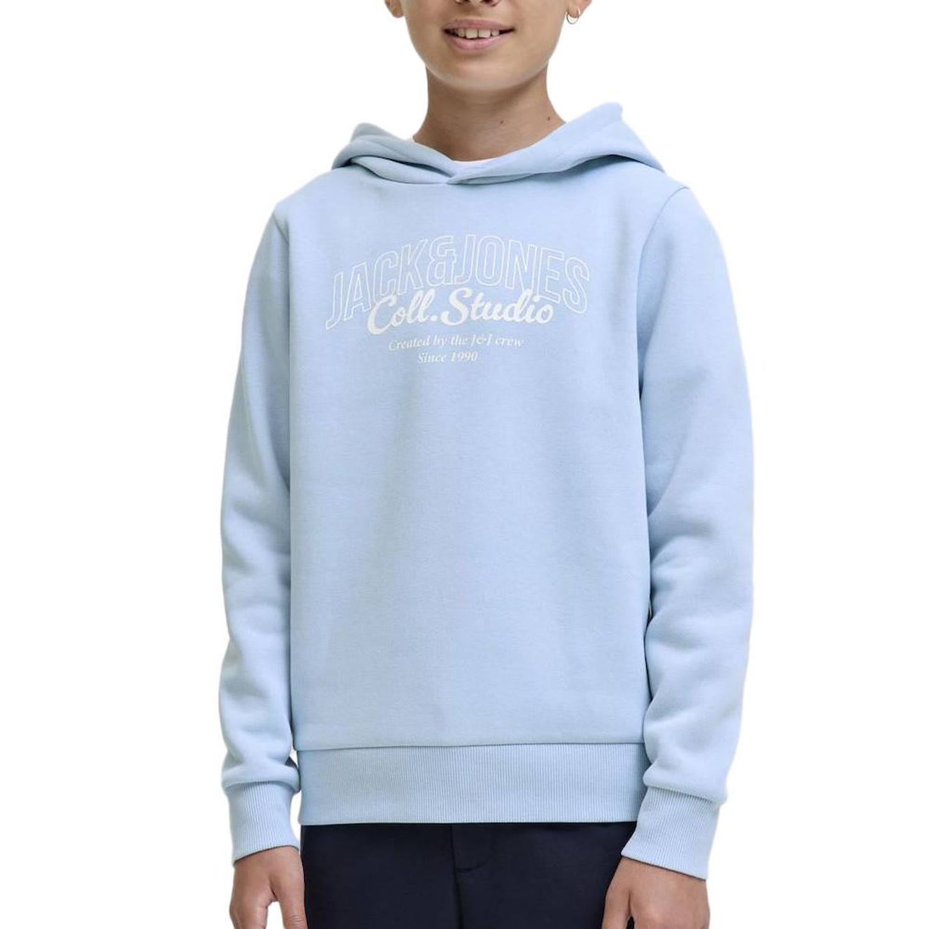 Sweat À Capuche Makoto Bleu Ciel