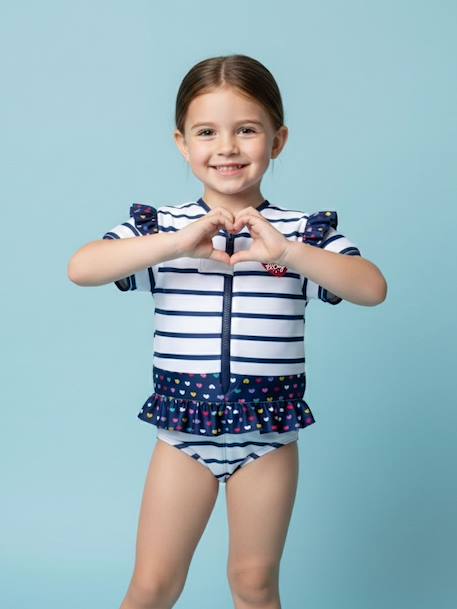 Maillot de bain flottant enfant - coeur  - vertbaudet enfant