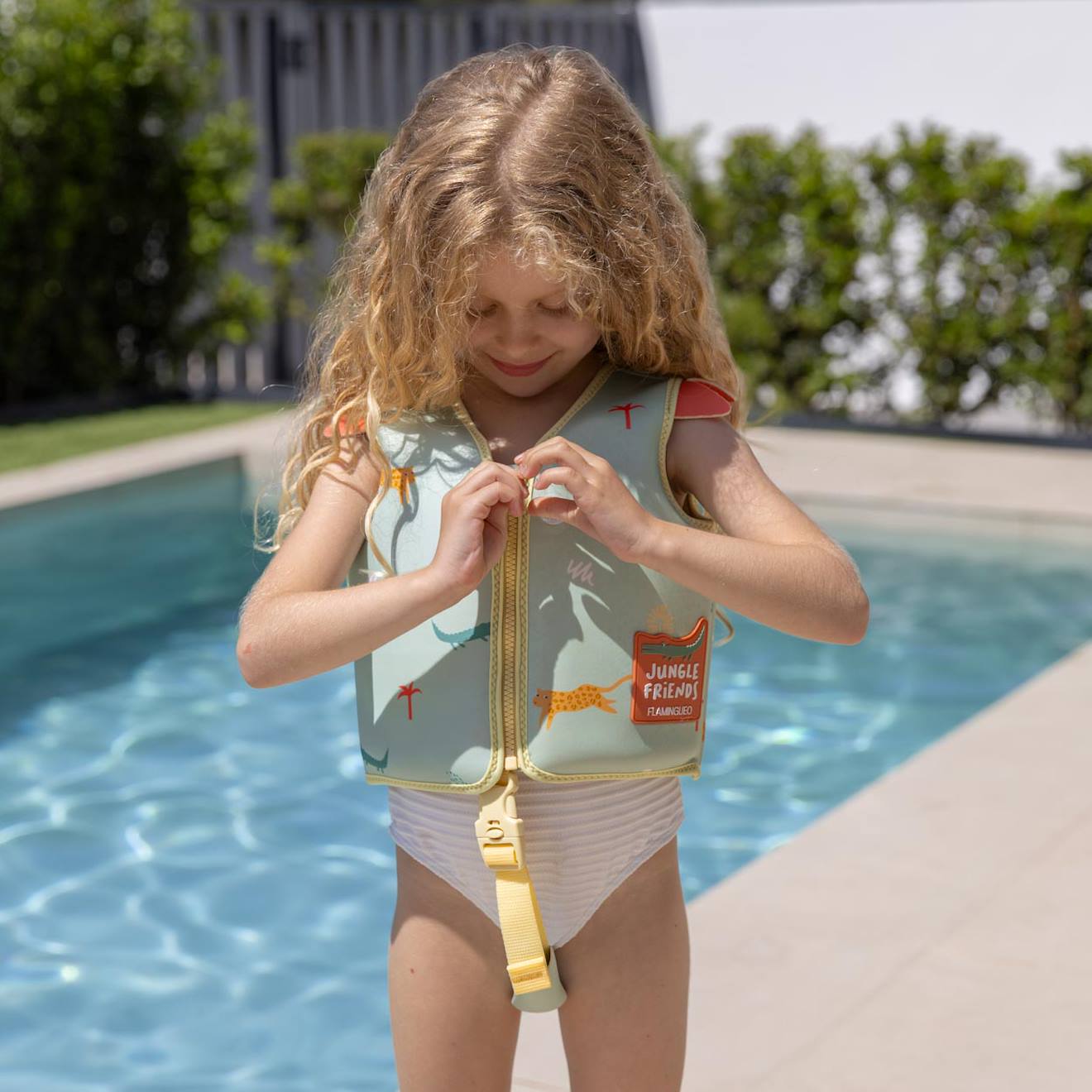 Gilet Natation Enfant Neoprene Et Epe Vert