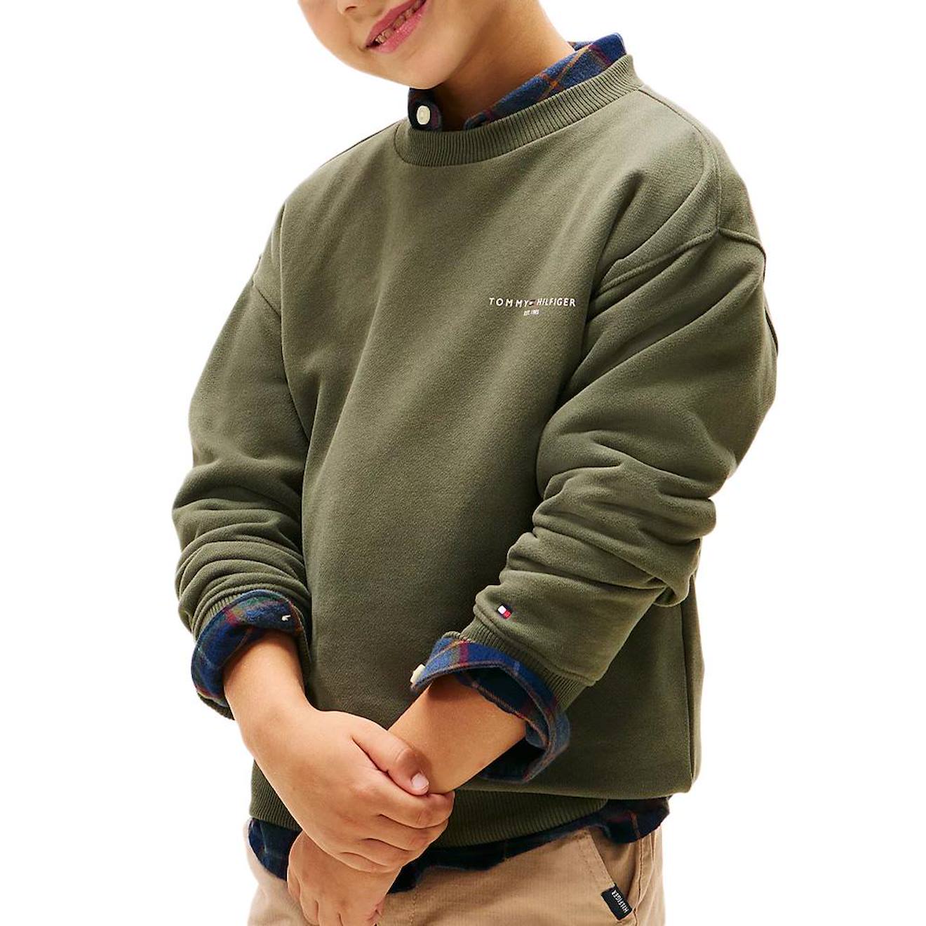 Sweat Garçon Mini Corp Vert