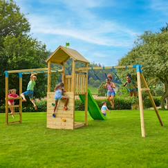Jouet-Jeux de plein air-Aire de jeux pont de singe tamarin bois fsc®