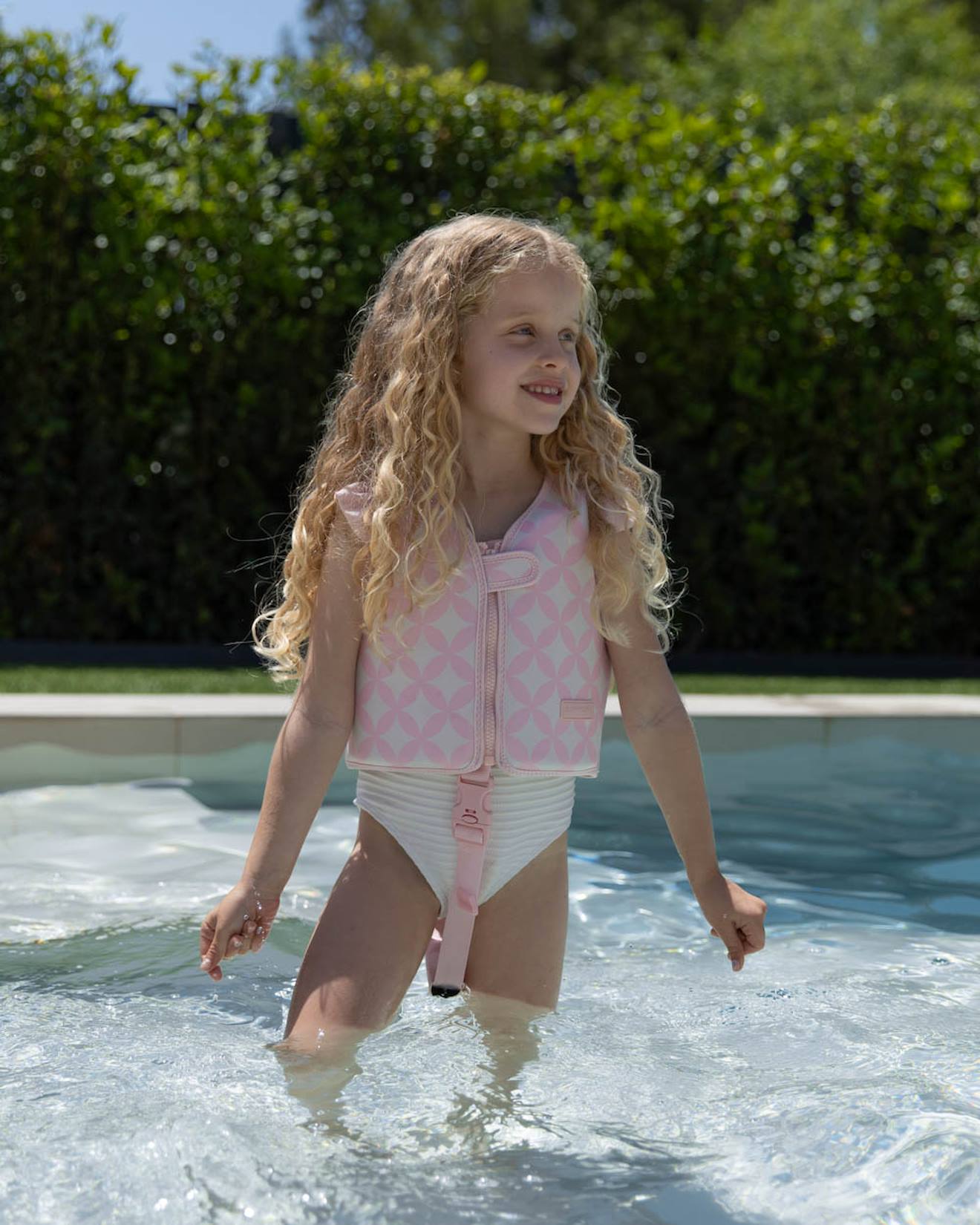 Gilet Natation Enfant Neoprene Et Epe Rose