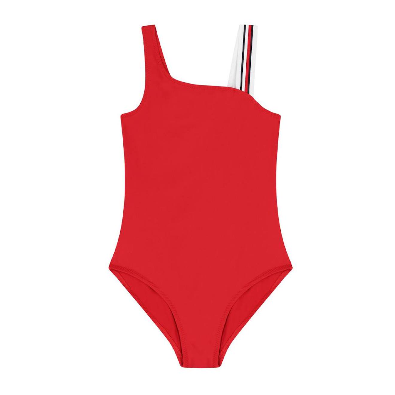 Maillot De Bain Fille One Shoulder Rouge 36 €