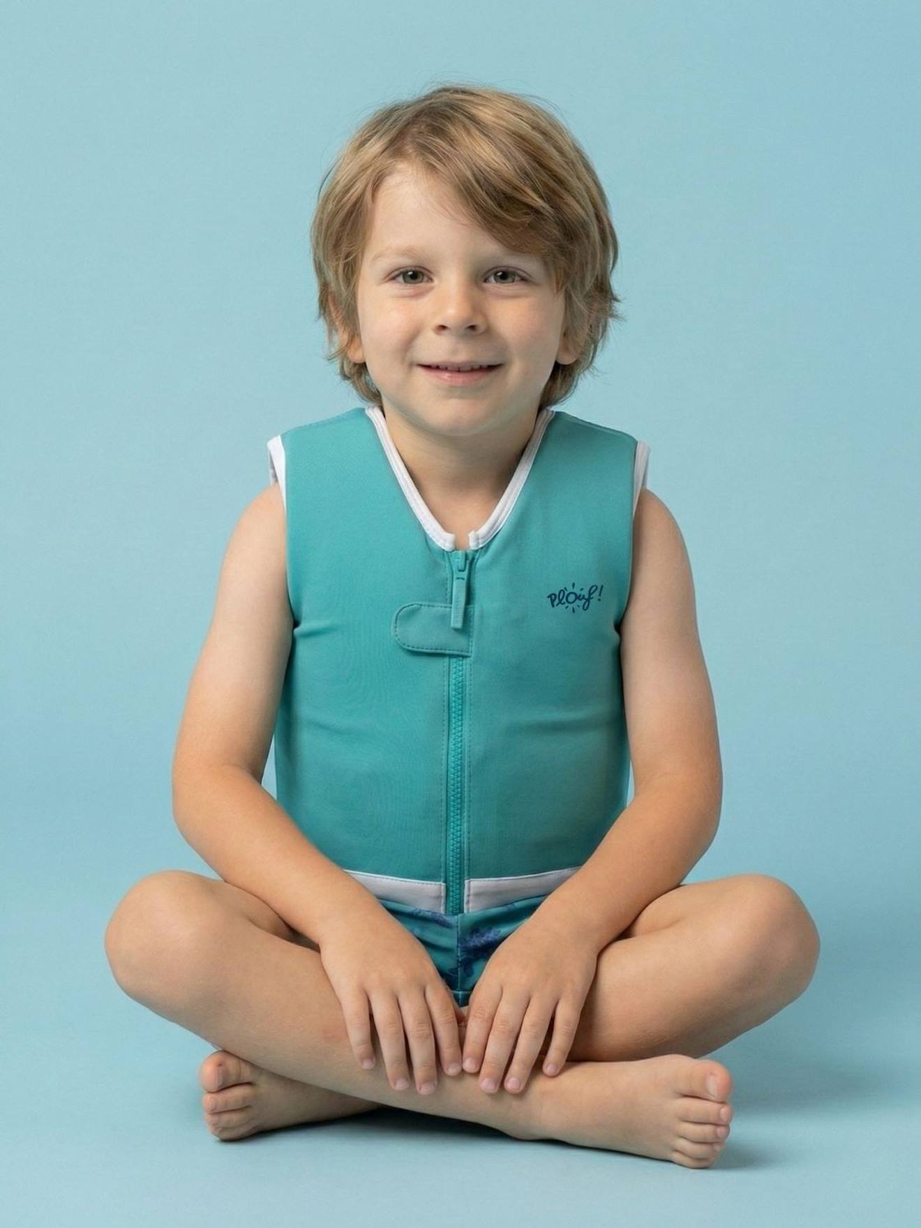 Maillot De Bain Flottant Enfant - Tortue Vert 56 €