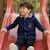 Veste sweat à capuche boutonnée garçon Ecru+Kaki+Marine 12 - vertbaudet enfant 