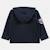 Veste sweat à capuche boutonnée garçon Ecru+Kaki+Marine 14 - vertbaudet enfant 