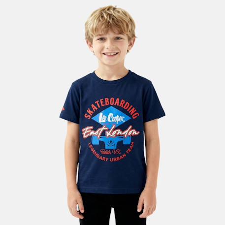 T-shirt manches courtes garçon avec imprimé  - vertbaudet enfant