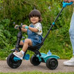 Jouet-Jeux de plein air-Sports de glisse et à roues-Draisiennes-Tricycle enfant évolutif 4 en 1 unicorn métal