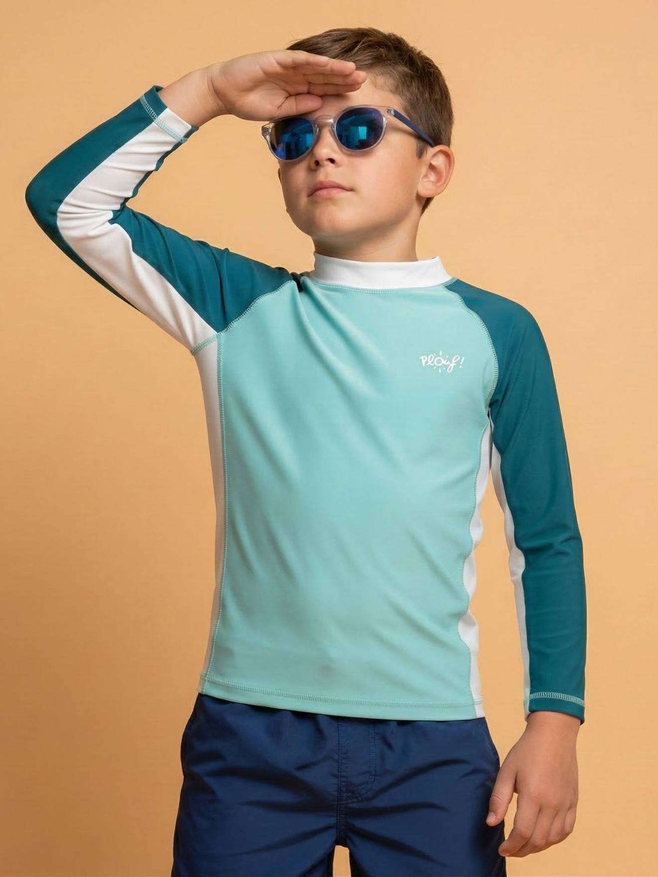 T-shirt Anti-uv Garon Froce Blanc Vert Bleu 21 €