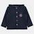 Veste sweat à capuche boutonnée garçon Ecru+Kaki+Marine 13 - vertbaudet enfant 