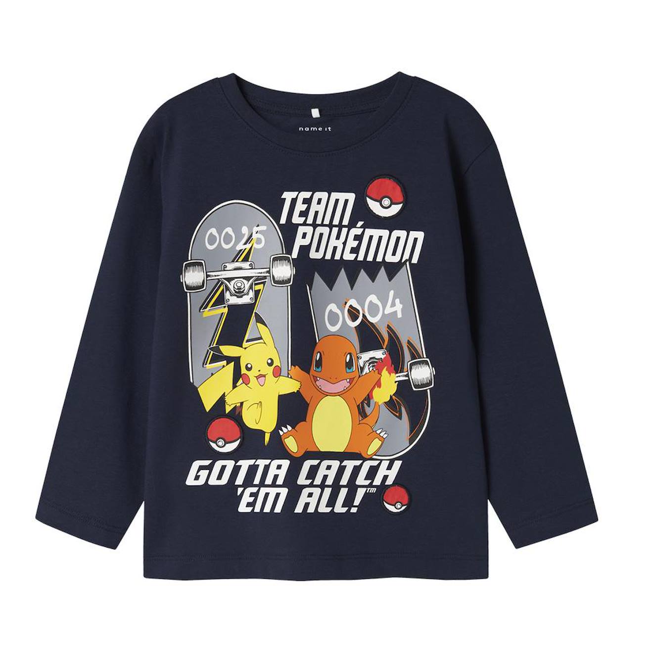 T-shirt Manches Longues Marine Garon Pokemon Marine 11 €