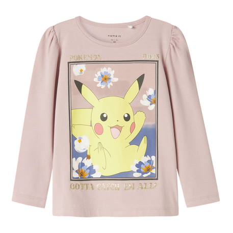 T-shirt manches longues fille Pokemon  - vertbaudet enfant