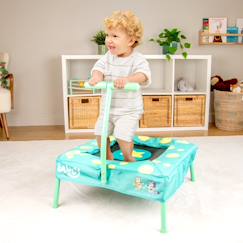 Jouet-Jeux de plein air-Aires de jeux-Trampoline bluey compact métal