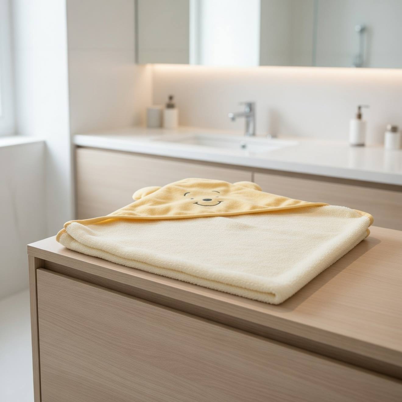 Cape De Bain Winnie Coton Et Polyester Jaune
