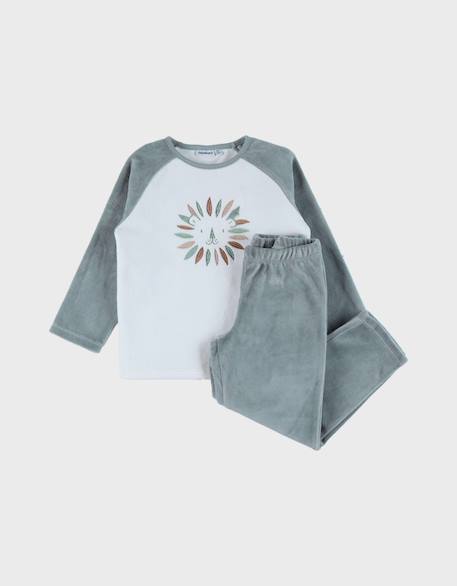 Garçon-Pyjama velours imprimé