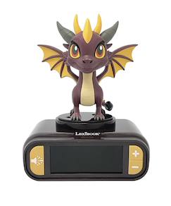 Linge de maison et décoration-Décoration-Réveil - veilleuse dragon avec effets sonores