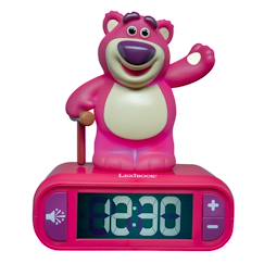 Linge de maison et décoration-Décoration-Réveil - veilleuse lotso avec effets sonores