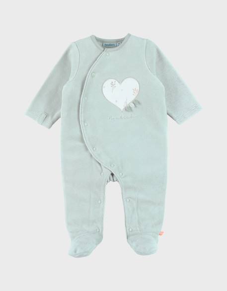 Bébé-Pyjama bébé velours brodé