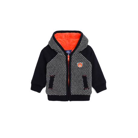 Bébé-Pull, gilet, sweat-Gilet à capuche bébé garçon