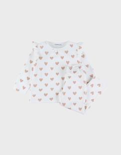 Pyjama bébé velours imprimé  - vertbaudet enfant