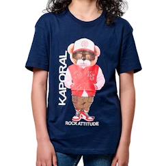 Garçon-T-shirt, polo, sous-pull-T-shirt marine garçon Rock attitude
