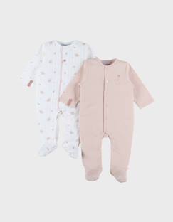 Lot de 2 pyjamas bébé coton  - vertbaudet enfant