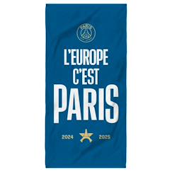 -Serviette de bain et de plage imprimée 100% coton, psg nation