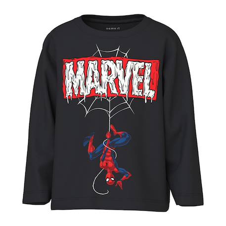 Garçon-Sweat noir garçon Spiderman