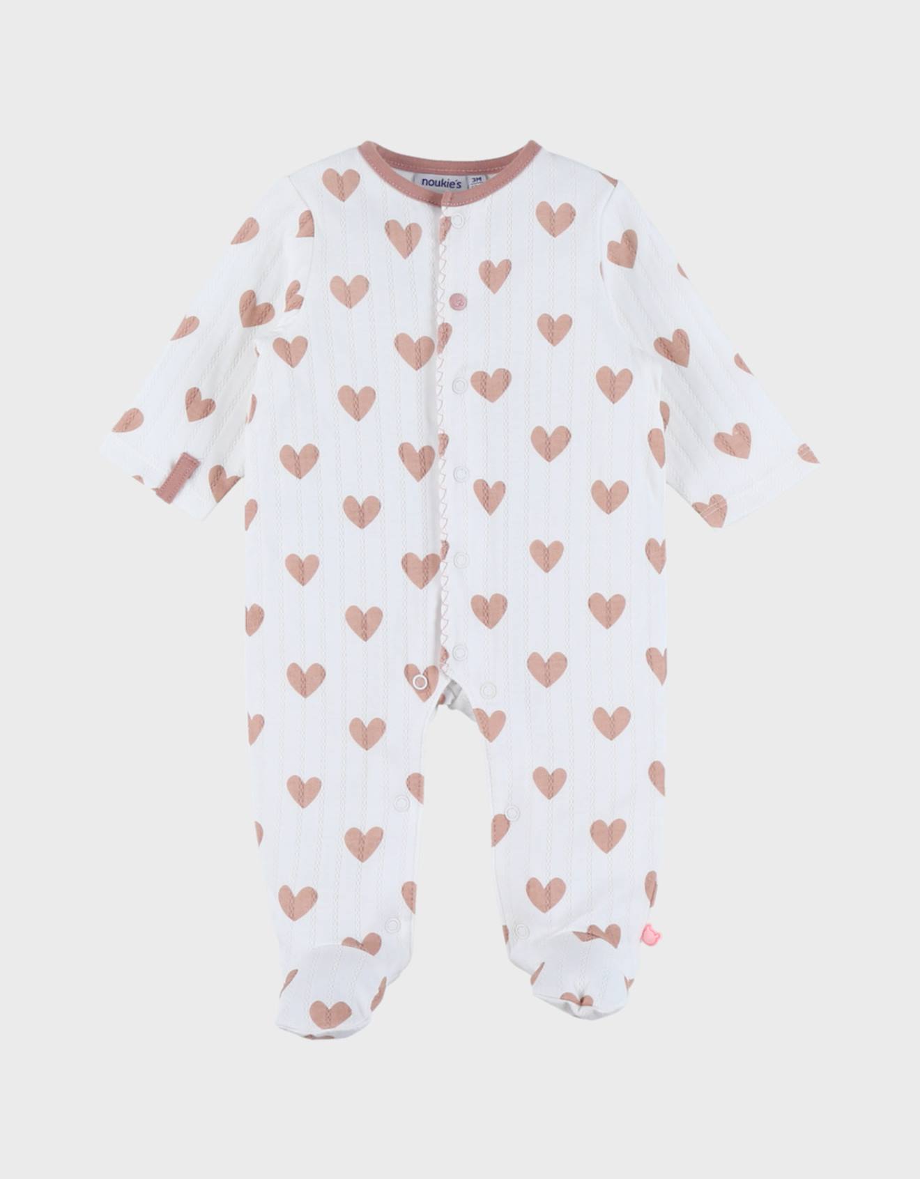 Pyjama Bb Coton Pointelle Rose 30 €