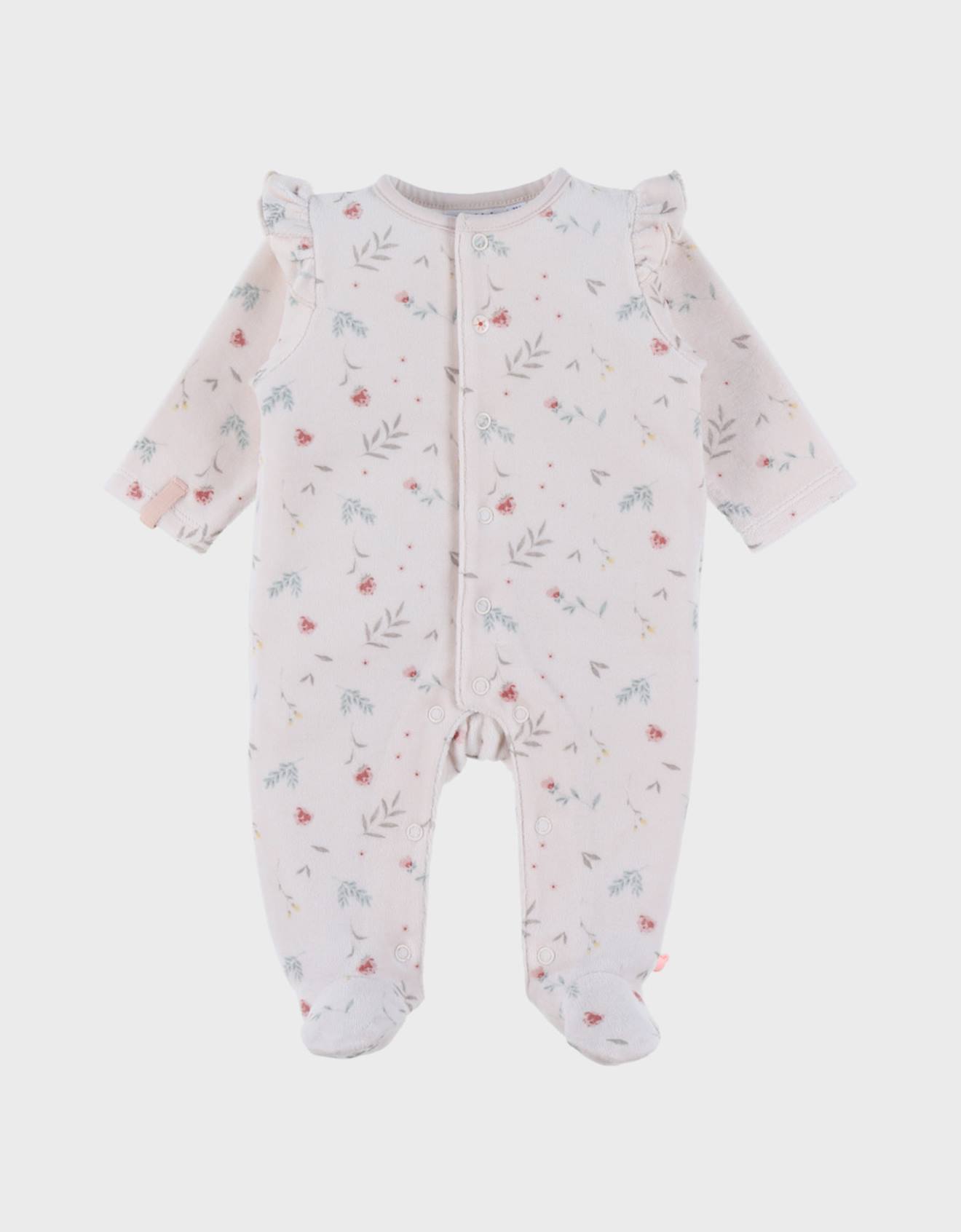 Pyjama Bb Velours Imprim Rose 30 €