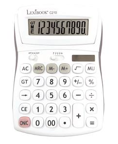 Calculatrice de bureau 10 chiffres avec écran à angle ajustable  - vertbaudet enfant
