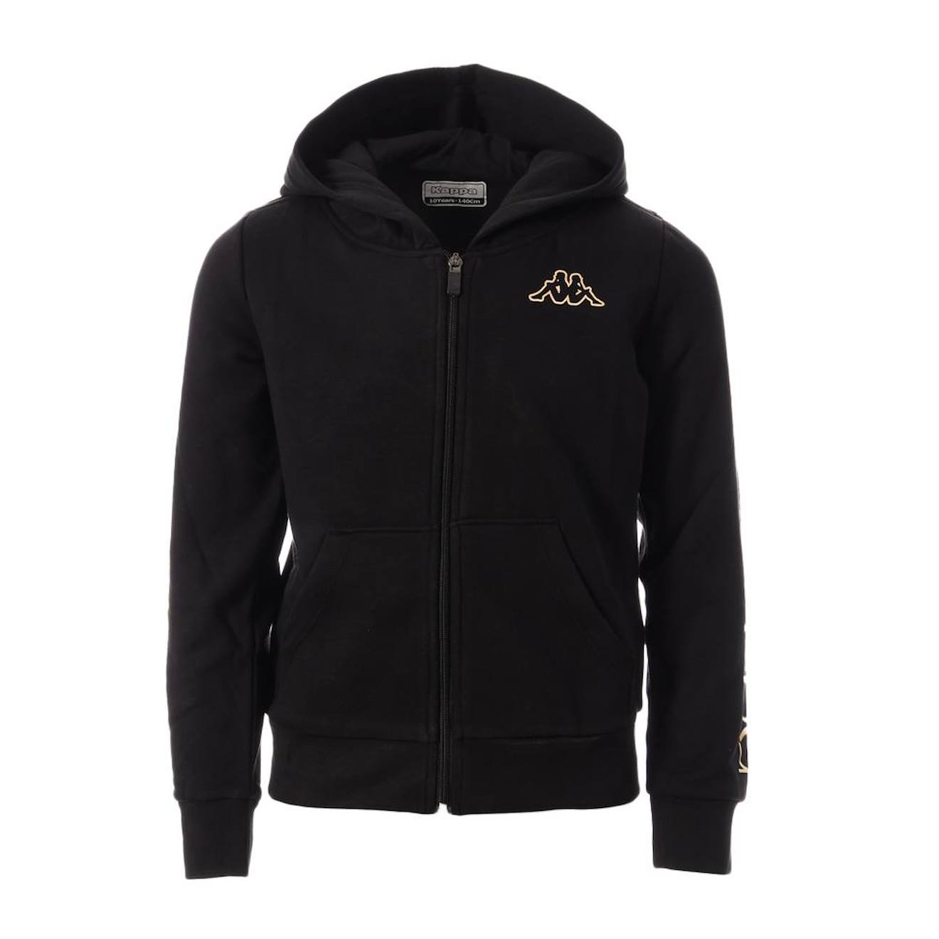 Sweat Fille À Capuche Kapri Noir