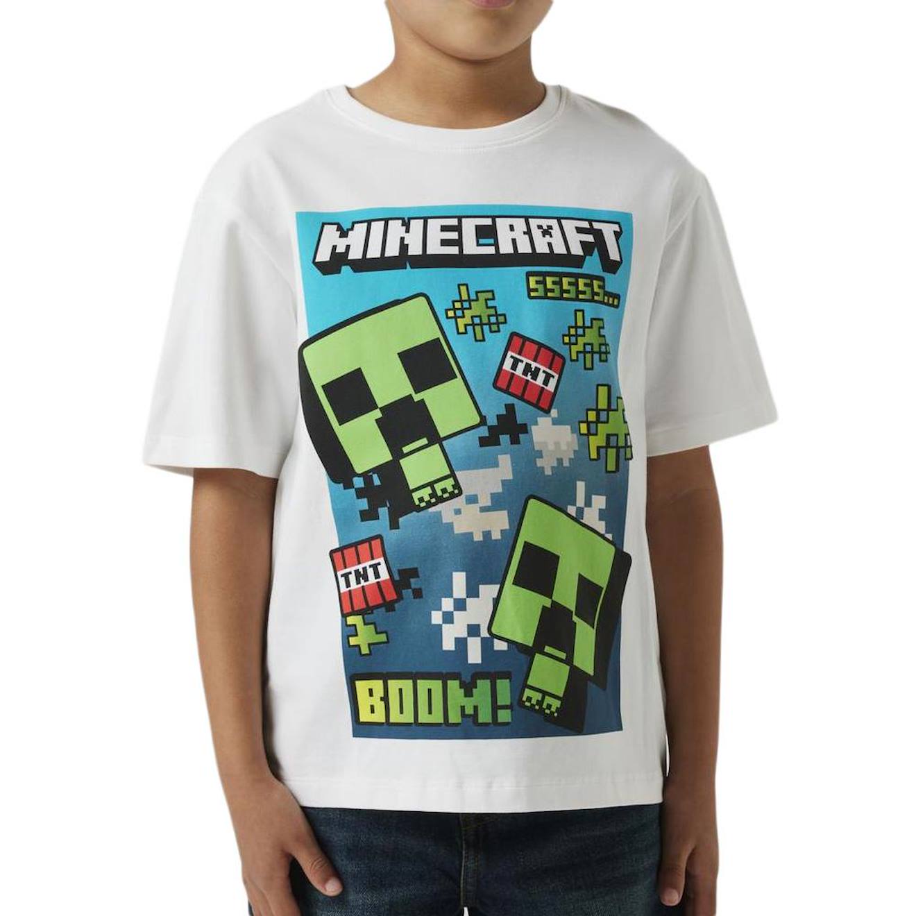 T-shirt Garon Minecraft Blanc 13 €