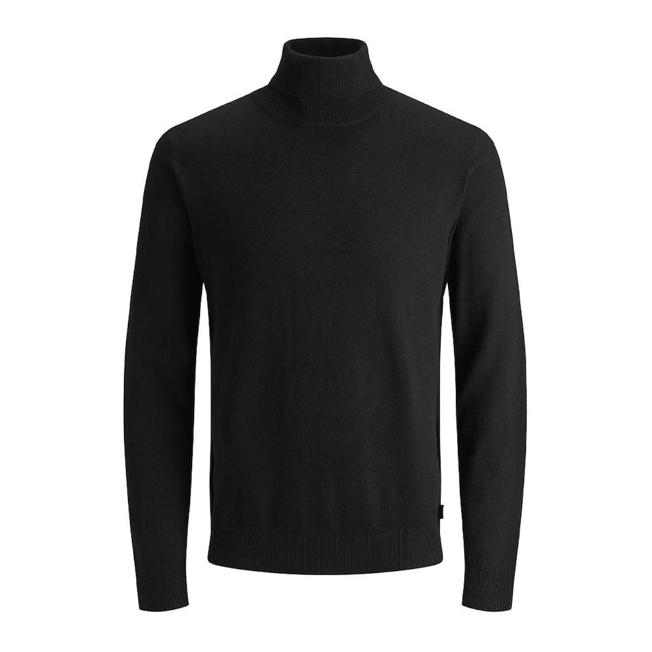 Pull Col Roulé Knit Noir