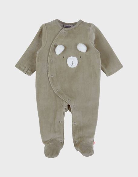 Bébé-Pyjama bébé velours brodé