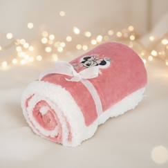 Linge de maison et décoration-Linge de lit enfant-Couverture minnie polyester